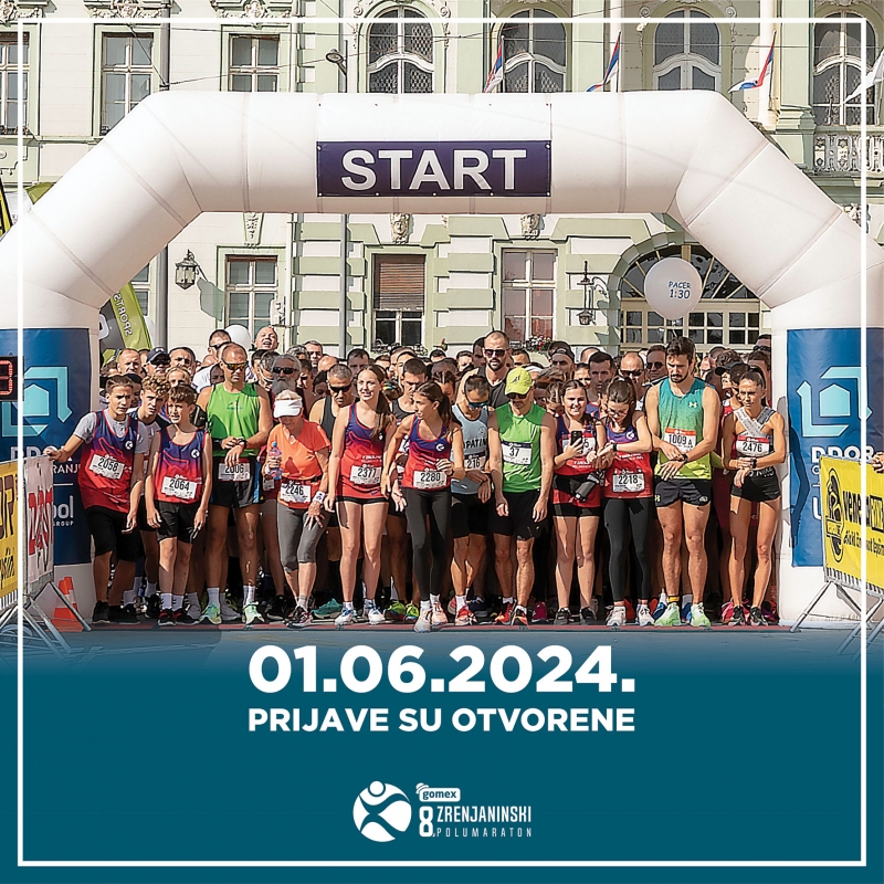 8. Gomex Zrenjaninski polumaraton